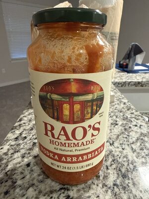Vodka Arrabbiata Sauce, Vodka Arrabbiata