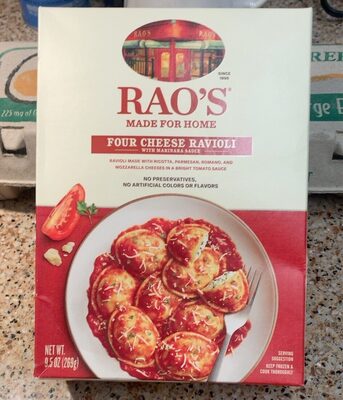 Four Cheese With Marinara Sauce Ravioli, Cheese