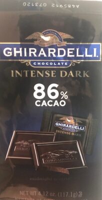 Intense Dark 86% Cacao Dark Chocolate, Intense Dark 86% Cacao
