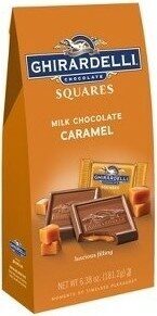 Milk Chocolate Squares, Caramel