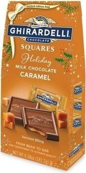 Milk Chocolate Caramel Squares, Caramel