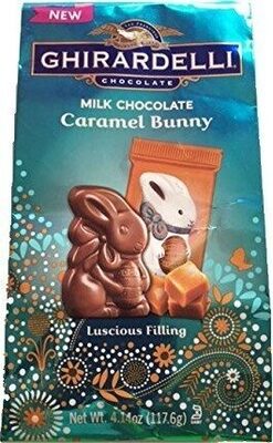 Milk Chocolate Caramel Bunnies, Milk Chocolate Caramel