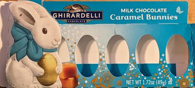 Milk Chocolate Caramel Bunnies, Milk Chocolate