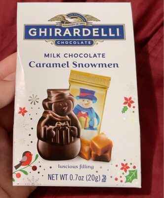 Milk Chocolate Caramel Snowmen, Caramel