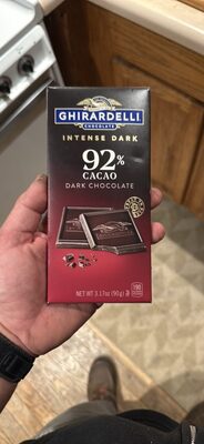 Intense Dark 92% Cacao Dark Chocolate, Intense Dark 92% Cacao