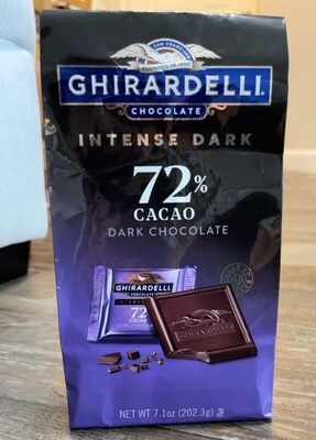 Intense Dark 72% Cacao Dark Chocolate, Intense Dark 72% Cacao