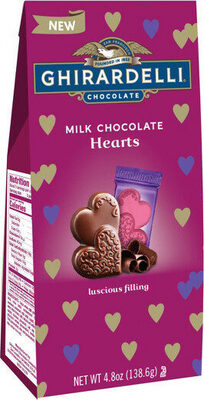 Milk Chocolate Duet Hearts, Milk Chocolate