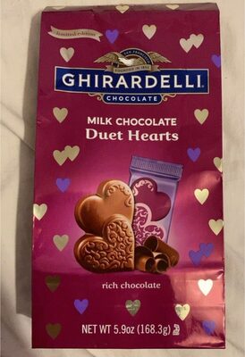 Duet Hearts Milk Chocolate