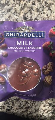Milk Chocolate Flavored Melting Wafers, Milk Chocolate