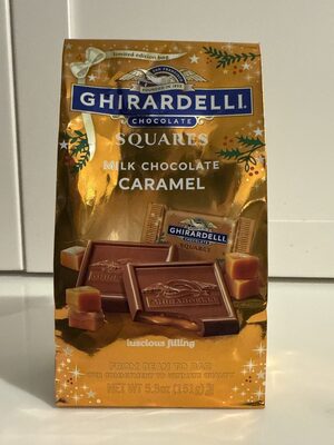 Milk Chocolate Caramel Squares, Milk Chocolate Caramel