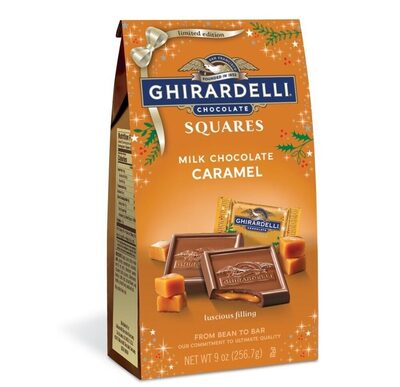 Squares Caramel Milk Chocolate, Caramel