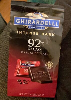 Intense Dark 92% Cacao Dark Chocolate, Intense Dark 92% Cacao