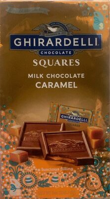 Milk Chocolate Caramel Squares, Milk Chocolate Caramel