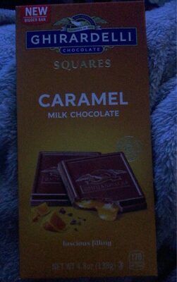 Caramel Milk Chocolate Squares, Caramel Milk Chocolate