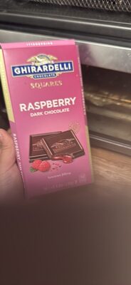 Raspberry Dark Chocolate Squares, Raspberry Dark Chocolate