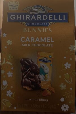 Milk Chocolate Caramel Bunnies, Milk Chocolate Caramel