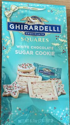 Sugar Cookie Squares White Chocolate