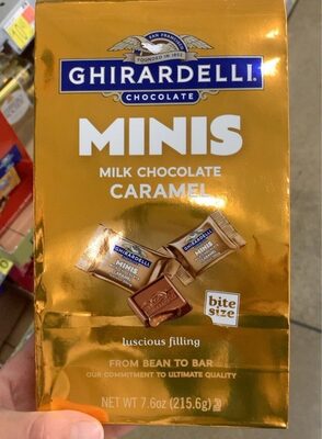 Milk Chocolate Caramel Minis, Milk Chocolate Caramel