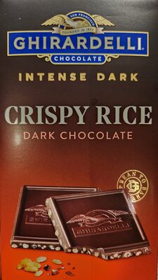 Crispy Rice Intense Dark Chocolate, Crispy Rice