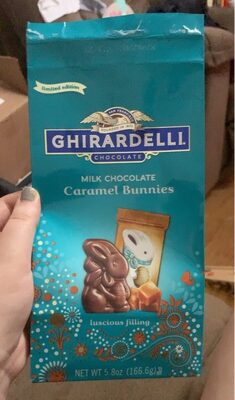 Milk Chocolate Caramel Bunnies, Milk Chocolate Caramel