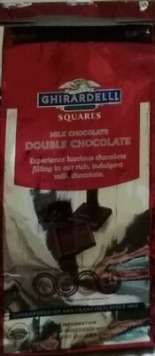 Milk Chocolate Double Chocolate Squares, Milk Chocolate Double Chocolate