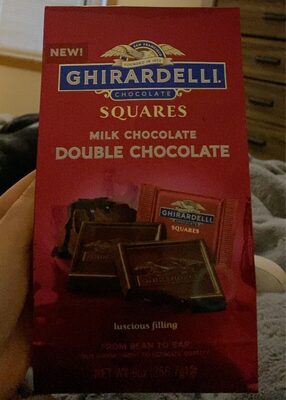 Milk Chocolate Double Chocolate Squares, Milk Chocolate Double Chocolate