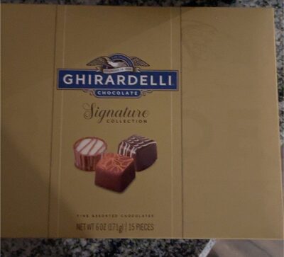 Fine Assorted Chocolates, Dark Chocolate Caramel, Dulce De Leche, Milk Chocolate Crisp, Dark Chocolate Orange, Chocolate Hazelnut, Hazelnut Nougat Creme