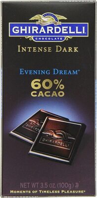 Intense Dark 60% Cacao Dark Chocolate, Intense Dark 60% Cacao