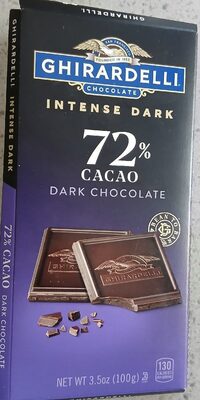 Intense Dark 72% Cacao Dark Chocolate, Intense Dark