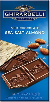 Sea Salt Almond Milk Chocolate, Sea Salt Almond