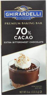 Ghirardelli Chocolate, Premium Baking Bar, Extra Bittersweet Chocolate, Extra Bittersweet Chocolate
