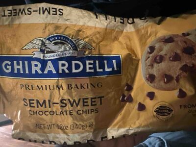 Premium Baking Semi-Sweet Chocolate Chips, Semi-Sweet Chocolate