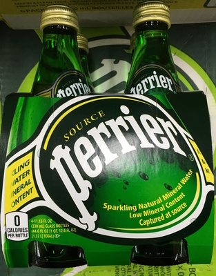 PERRIER Carbonated Mineral Water 4x11.15floz