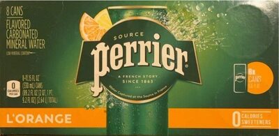 DISCO Perrier Lemon & Orange Tray + Film Can 8x330ml