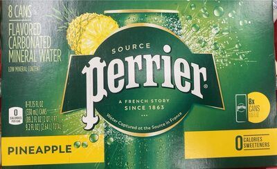 DISCO Perrier Pineapple Tray + Film Can 8x330ml