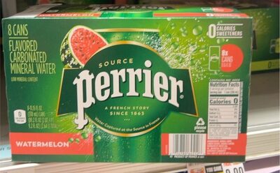 DISCO Perrier Watermelon Tray + Film Can 8x330ml