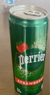 Strawberry Carbonated Mineral Water, Strawberry
