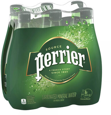 PERRIER Trayless PET (6x50cl) Mineral Water Bottles