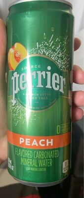 DISCO Perrier Peach Tray + Film Can 330ml