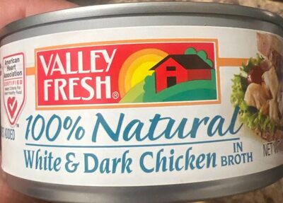 100% Natural White & Dark In Water Chicken