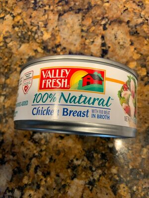 100% Natural With Rib Meat In Broth Chicken Breast