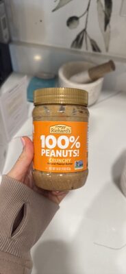 Crunchy Natural Peanut Butter, Crunchy