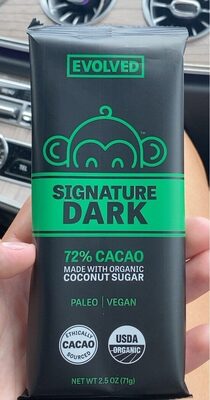 Chocolate 72% Cacao Dark Bar, Chocolate