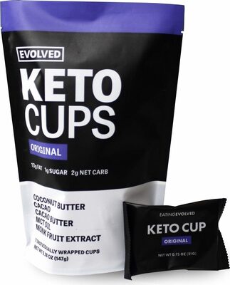Coconut Butter Keto Cups, Coconut Butter