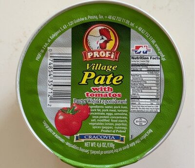 Tomatos Village Pate