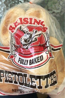 New Orleans French Fully Baked Pistolettes, New Orleans French