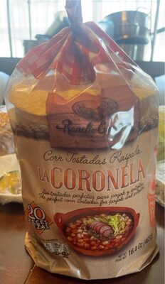 La Coronela Corn Tostadas Raspada, La Coronela