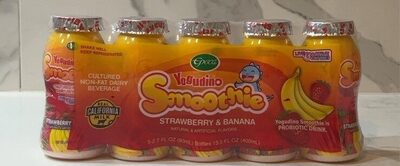 Strawberry & Banana Yogudino Smoothie, Strawberry & Banana