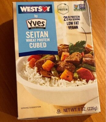 Seitan Wheat Protein Cubed, Seitan
