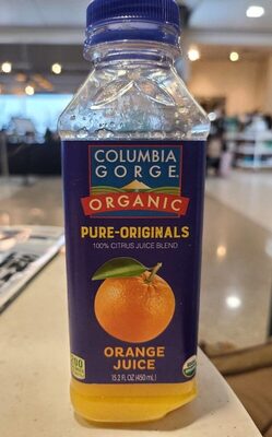 Columbia Gorge Organic, Puree Squeezed Juice, Orange, Orange